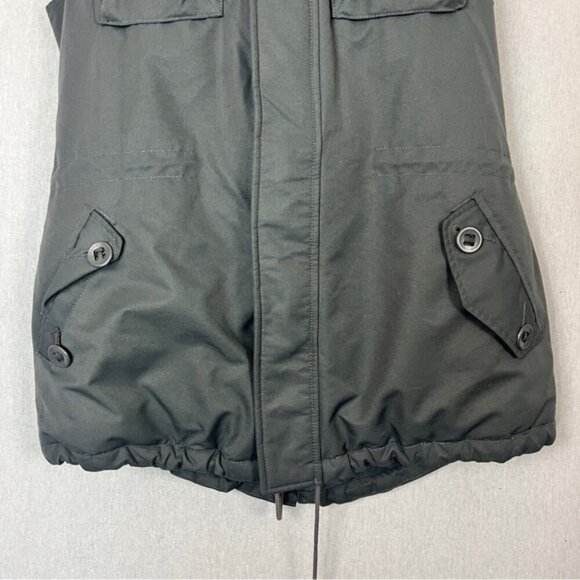 Community Aritzia down filled Parka removable hoodie vest Sz L - Picture 3 of 14